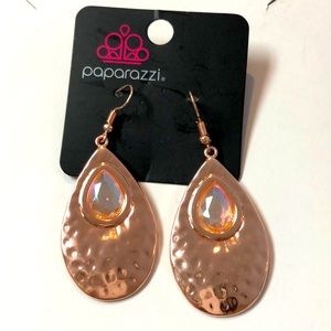 Earrings. Rose Gold.